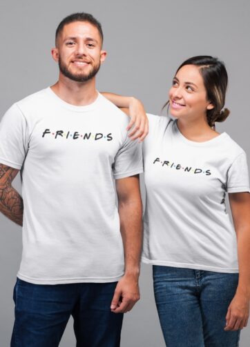 F.R.I.E.N.D.S Couple T-Shirt