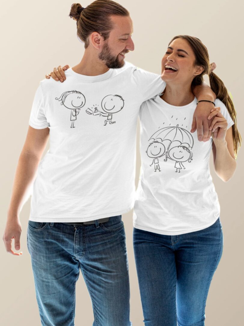 Cute Couple T-Shirt